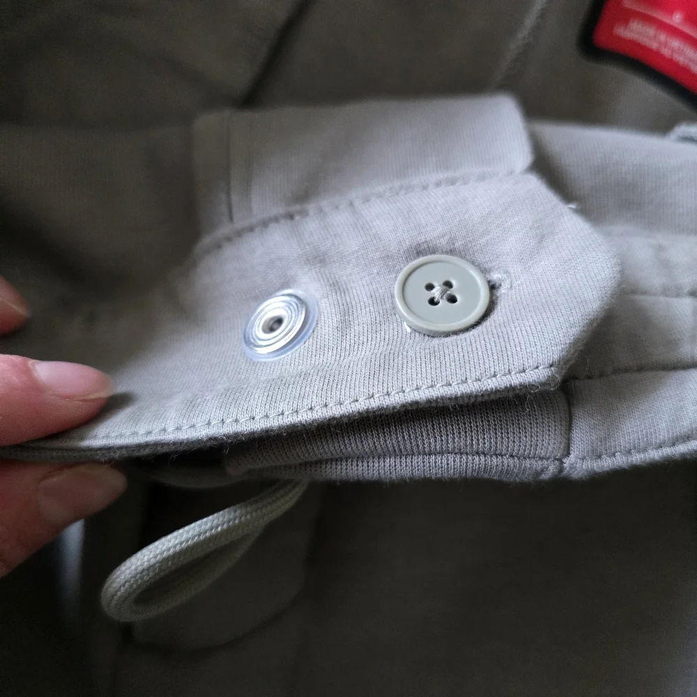 Nike Tech Fleece Reimagined Loose Fit Dark Stucco Pants Men's Large - Picture 12 of 16